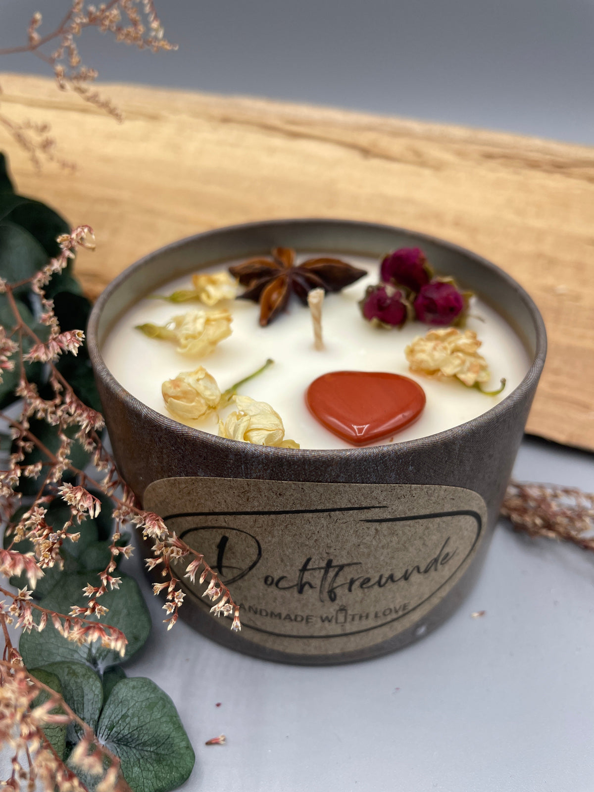 Beste Hebamme Sojawachskerze - Dankeschön