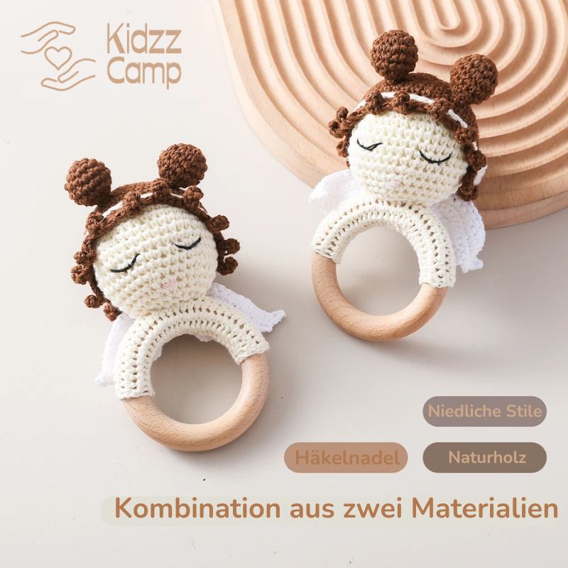 KidzzCamp Häkel-Rassel & Beißring