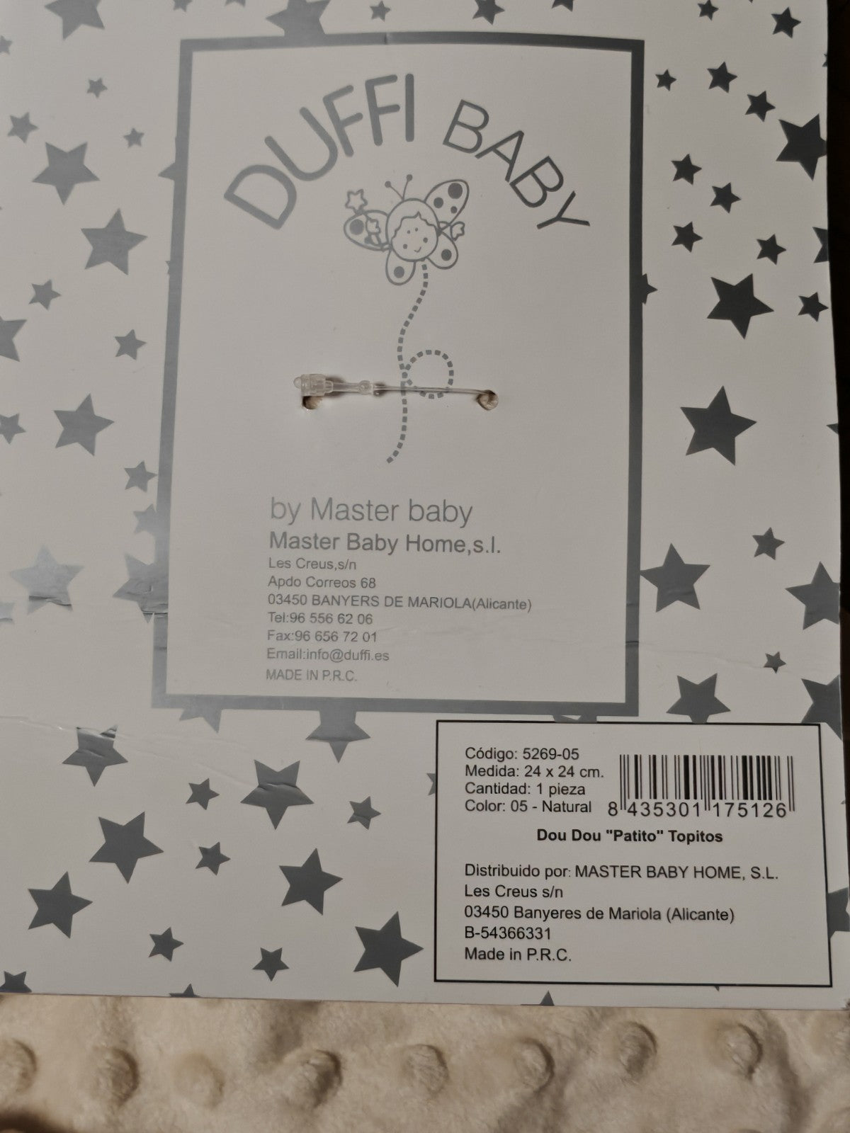 Duffi Baby Doudou Topitos Hase Baby Schmusetuch Plüschtier Neugeborene D8