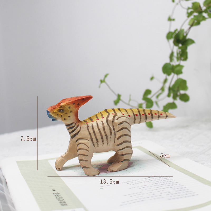 Dinosaurier Figuren aus Holz