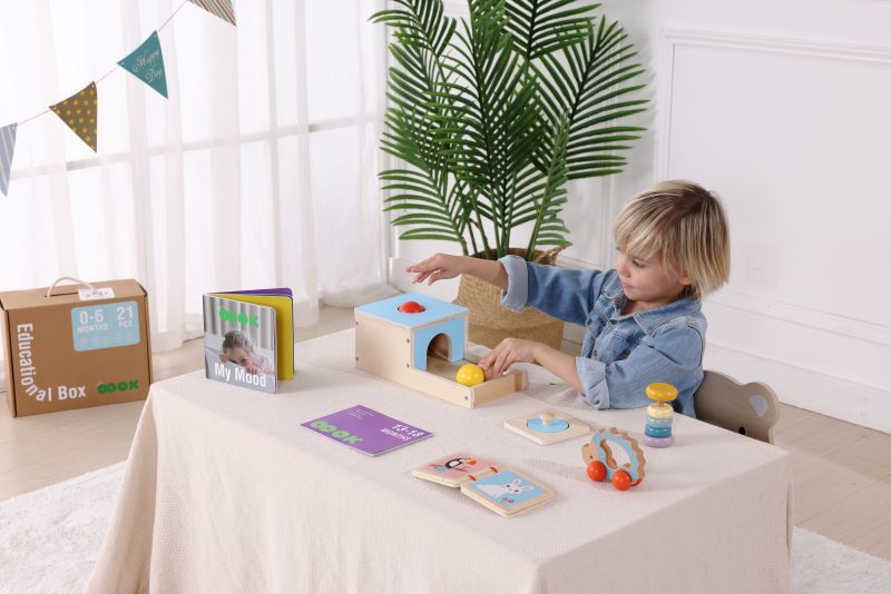 6 in 1 Lernspielzeug für Baby ab 7 Monate