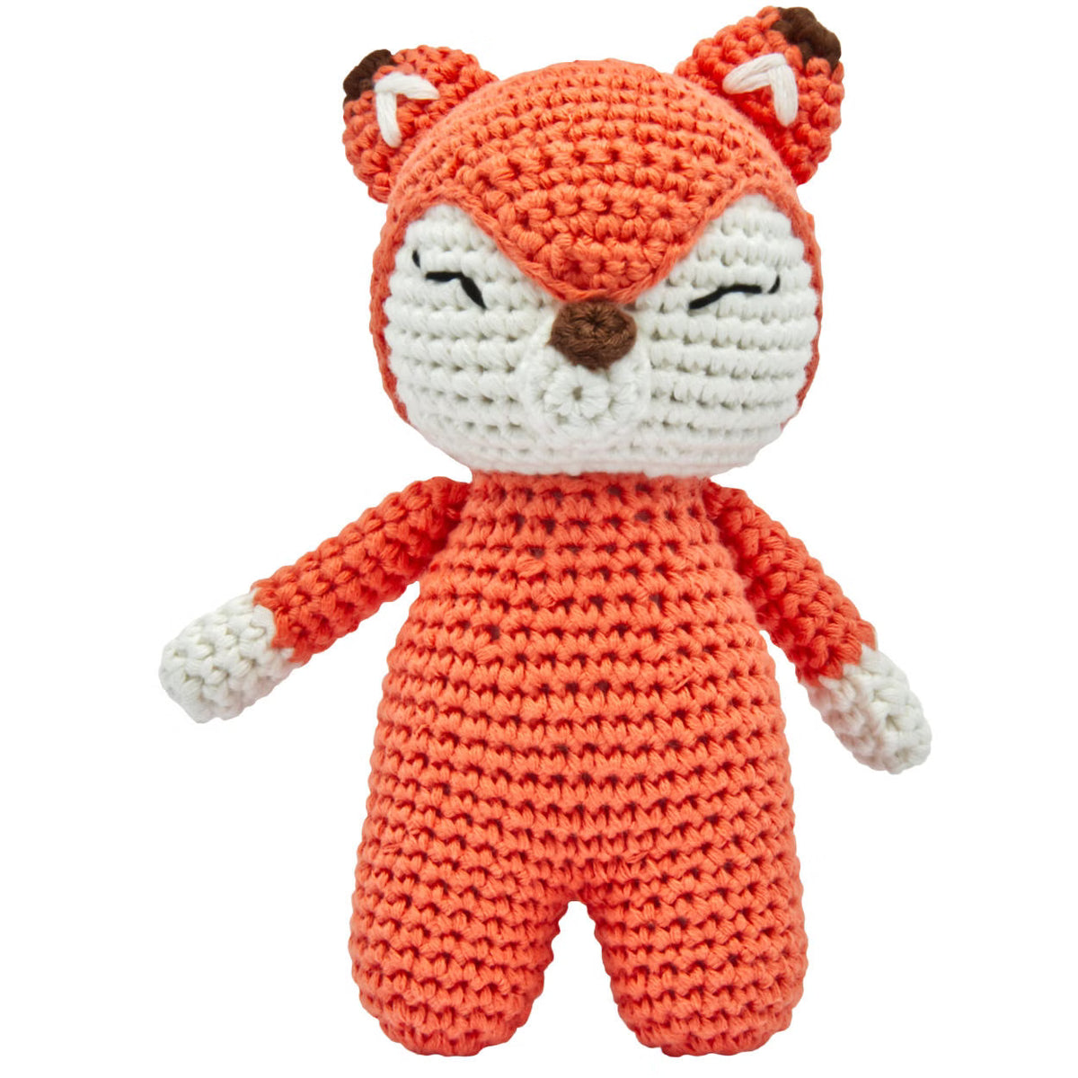 KidzzCamp Plüschtier gehäkelt Fuchs 15 cm
