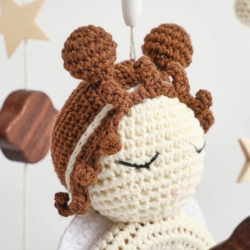 KidzzCamp Holz Mobile Babybett "Engel"
