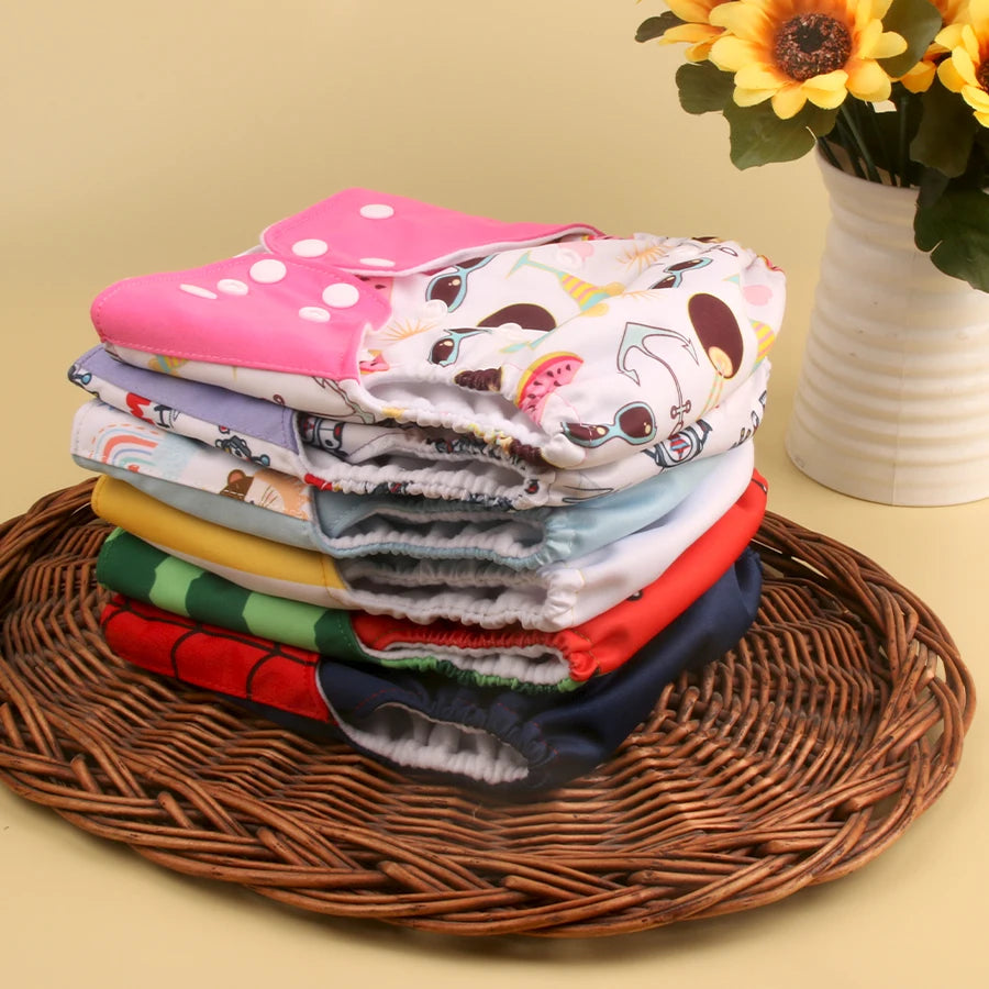 KidzzCamp KidzzCamp OneSize 9-Teile Starterset Ai2 Stoffwindeln 0-3 Jahre oder 3-15kg