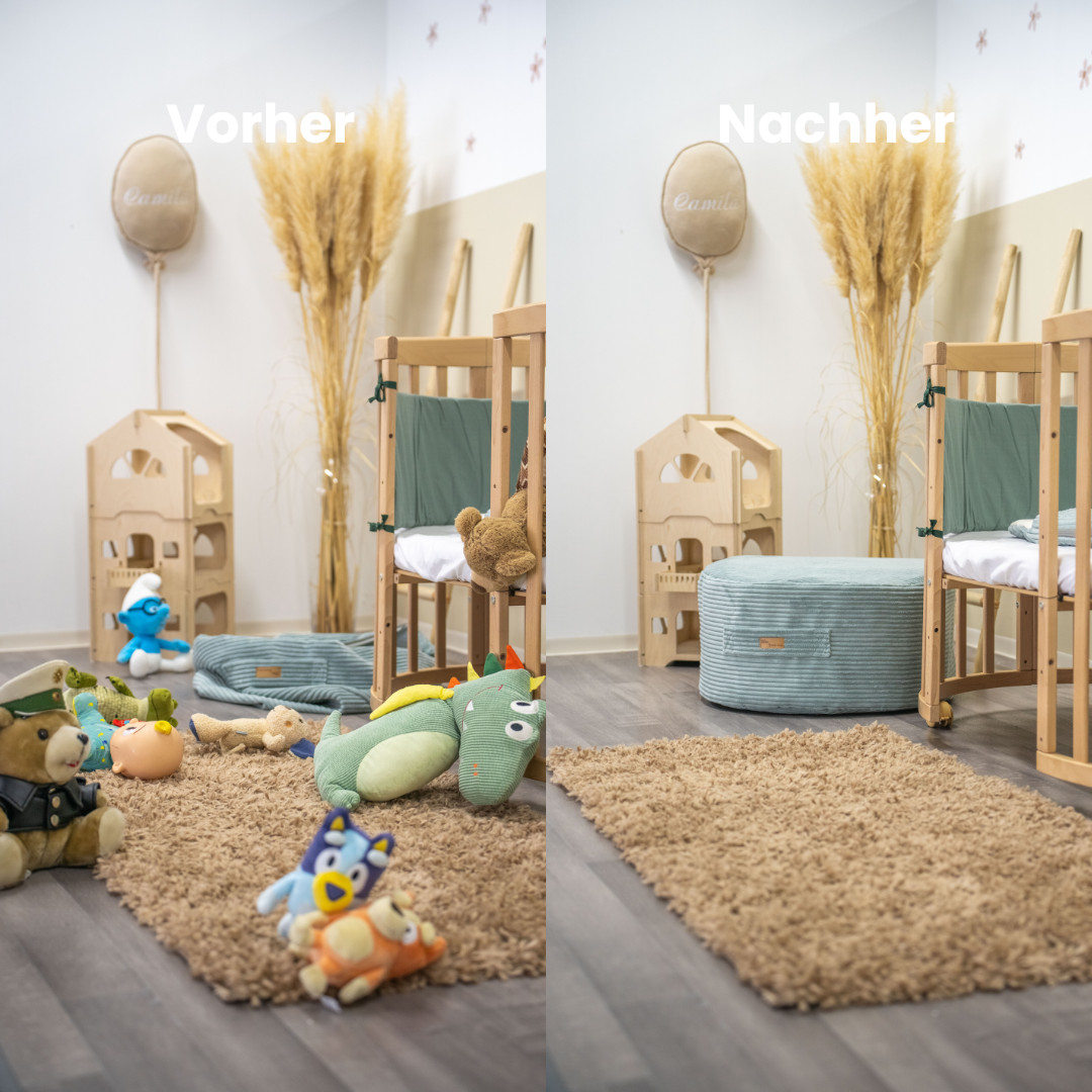 Sitzsack Cord mit Stauraum | Hide and Seat by Kisu