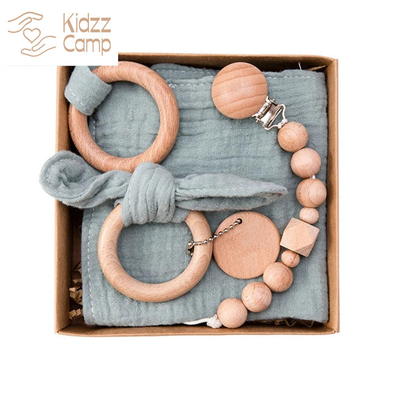 KidzzCamp grün KidzzCamp Baby-Geschenkbox 3-teilig