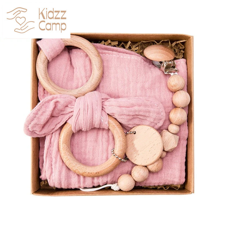 KidzzCamp pink KidzzCamp Baby-Geschenkbox 3-teilig