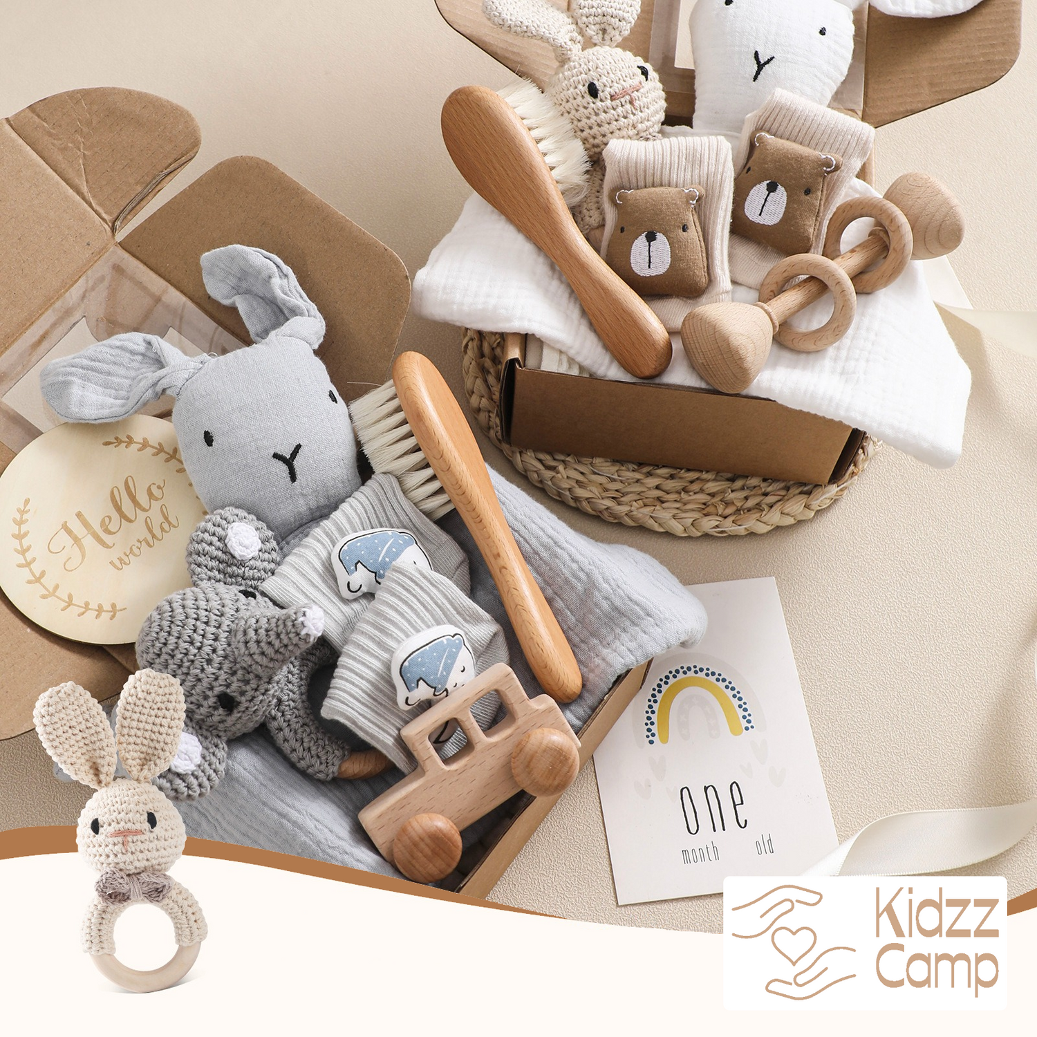 KidzzCamp KidzzCamp Baby-Geschenkbox 6-teilig