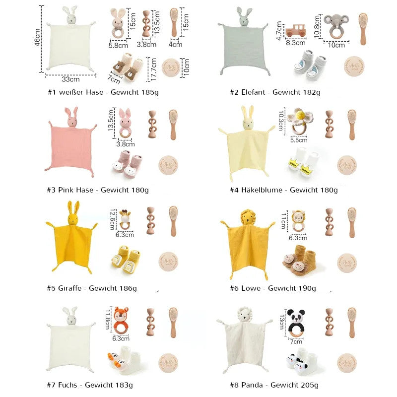 KidzzCamp KidzzCamp Baby-Geschenkbox 6-teilig