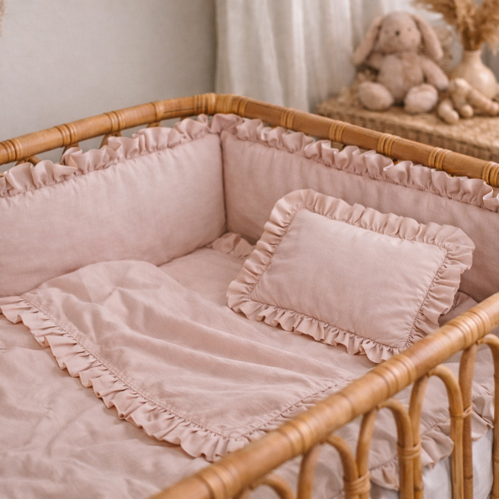 Bettwäsche Rüschen für Babys & Kinder