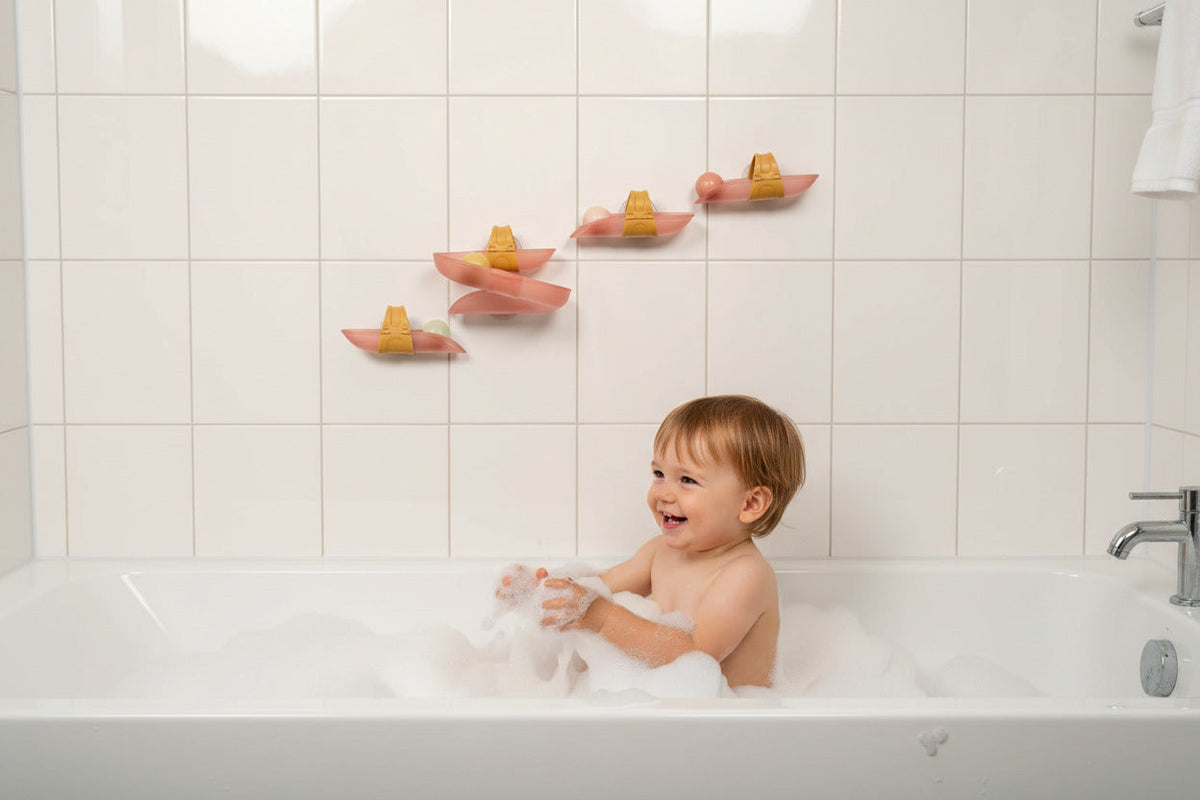 Wasserbahn für die Badewanne – Badespielzeug ab 10 Monaten