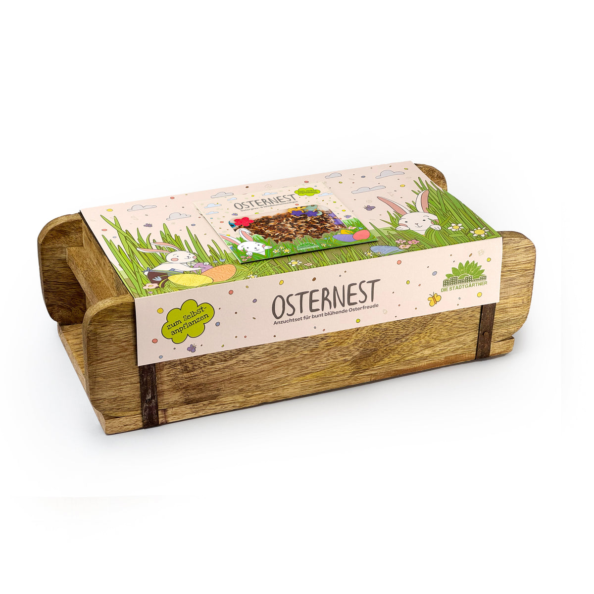 Geschenkset "Osternest" mit Ziegelform