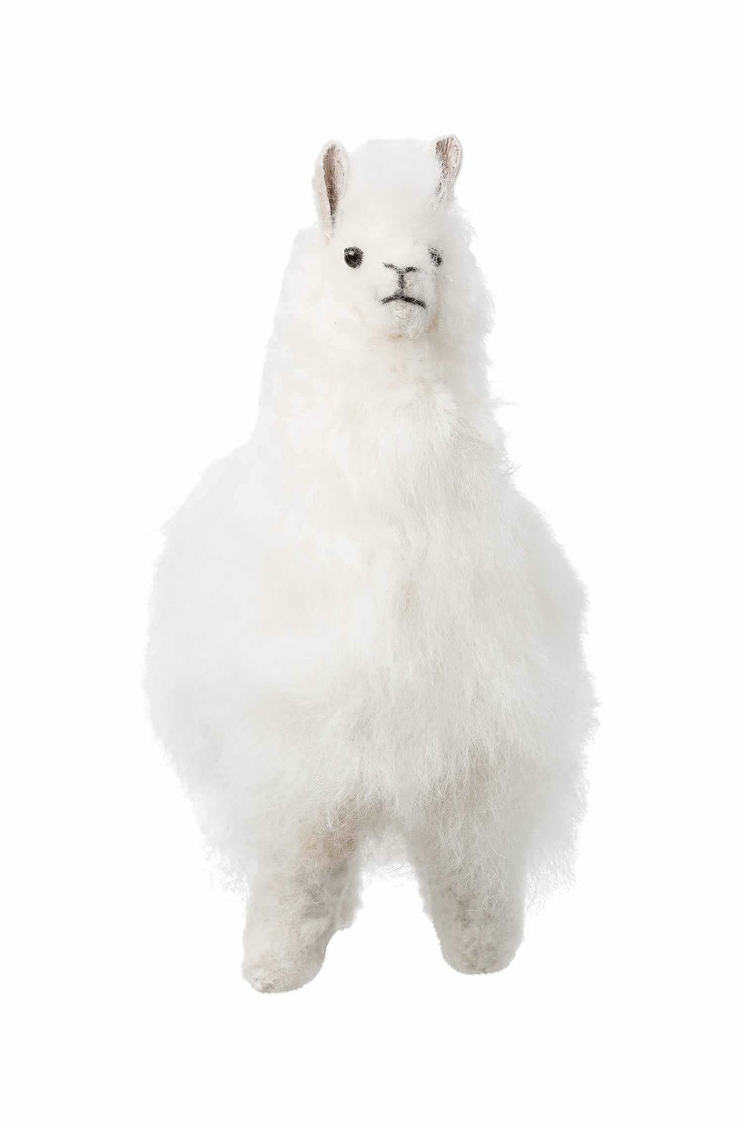 Apu Kuntur - Kuscheliges Alpaka-Felltier - 15cm (Deko)