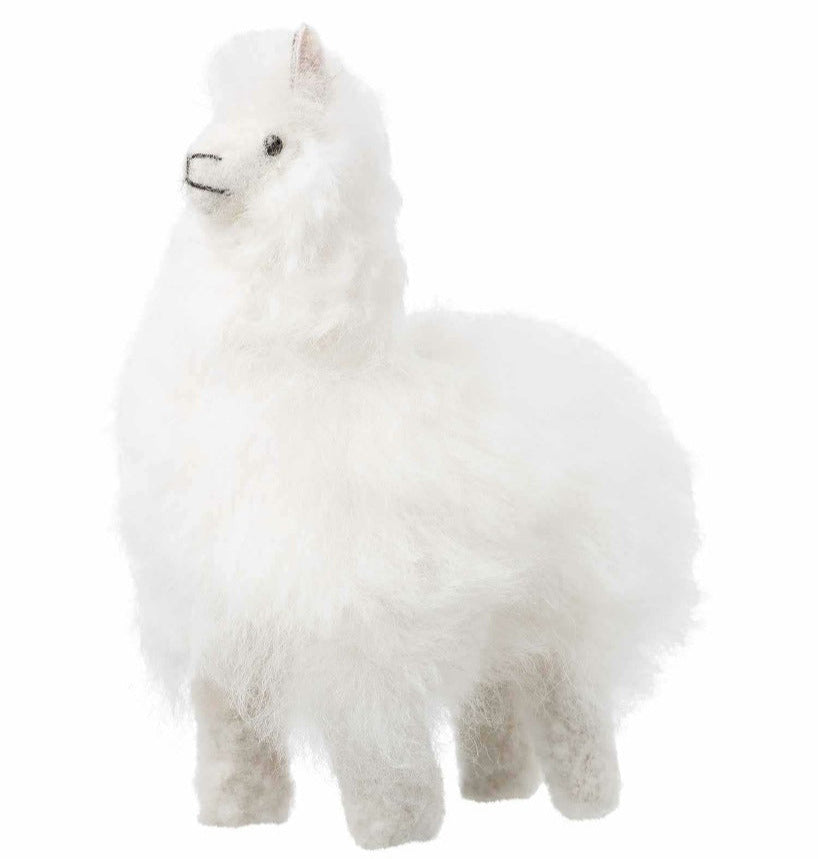 Apu Kuntur - Kuscheliges Alpaka-Felltier - 15cm (Deko)