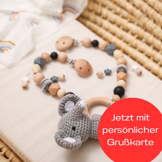 KidzzCamp Kinderwagen-Kette mit individueller Grußkarte und schnellem Versand