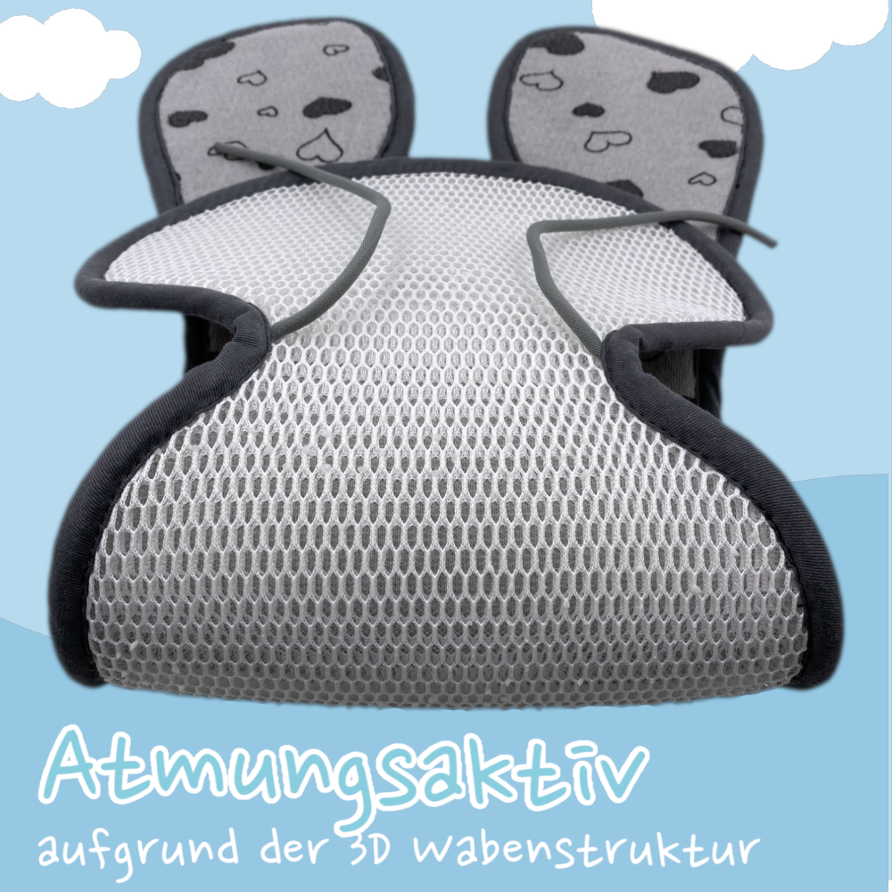 Trageschale Sitzauflage Gruppe 1 Herzen