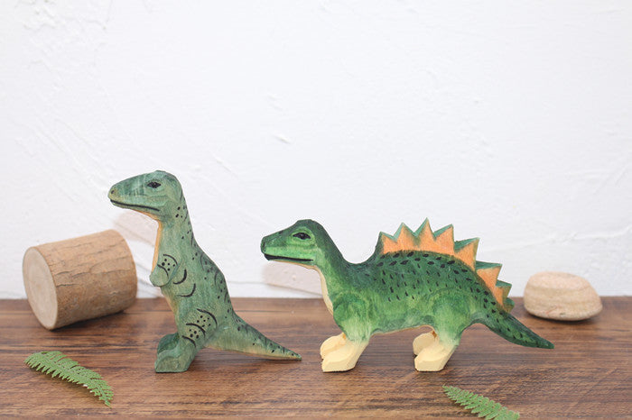 Dinosaurier Figuren aus Holz