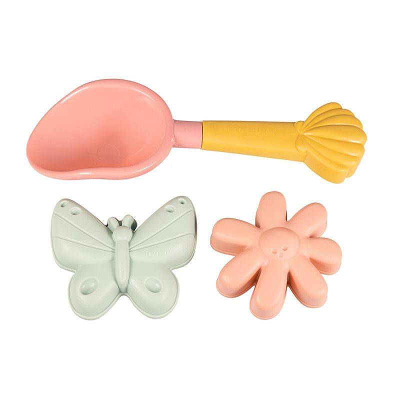 Sandspielzeug-Set Flowers & Butterflies – 3-teilig