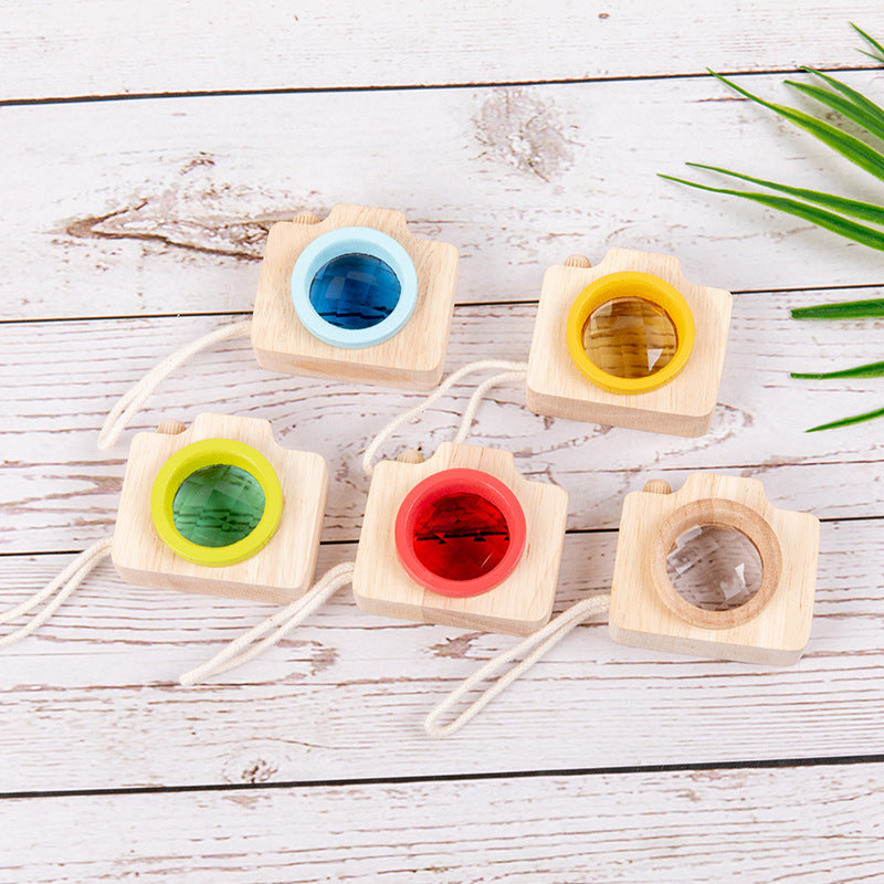 Holz Mini Kamera für Kinder