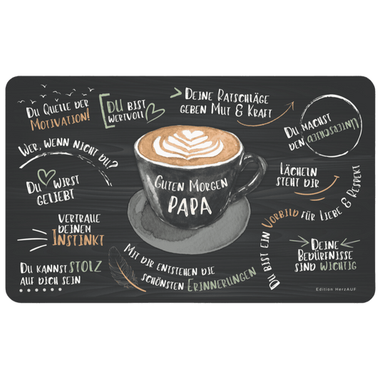 Frühstücksbrettchen “Guten Morgen Papa"