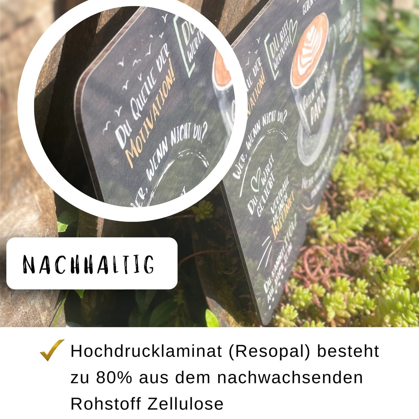 Frühstücksbrettchen “Guten Morgen Papa"