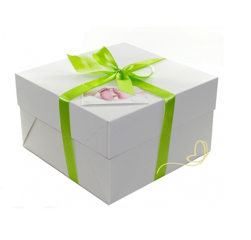 KidzzCamp Neutrale Windeltorte CAKEBOX | Umweltfreundliches Geschenk zur Geburt