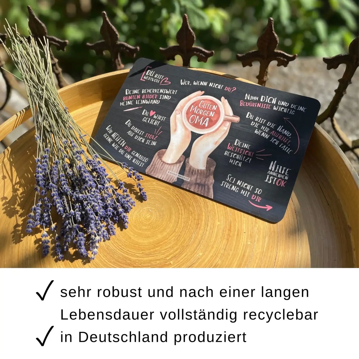 Frühstücksbrettchen Set "Guten Morgen Oma und Opa"