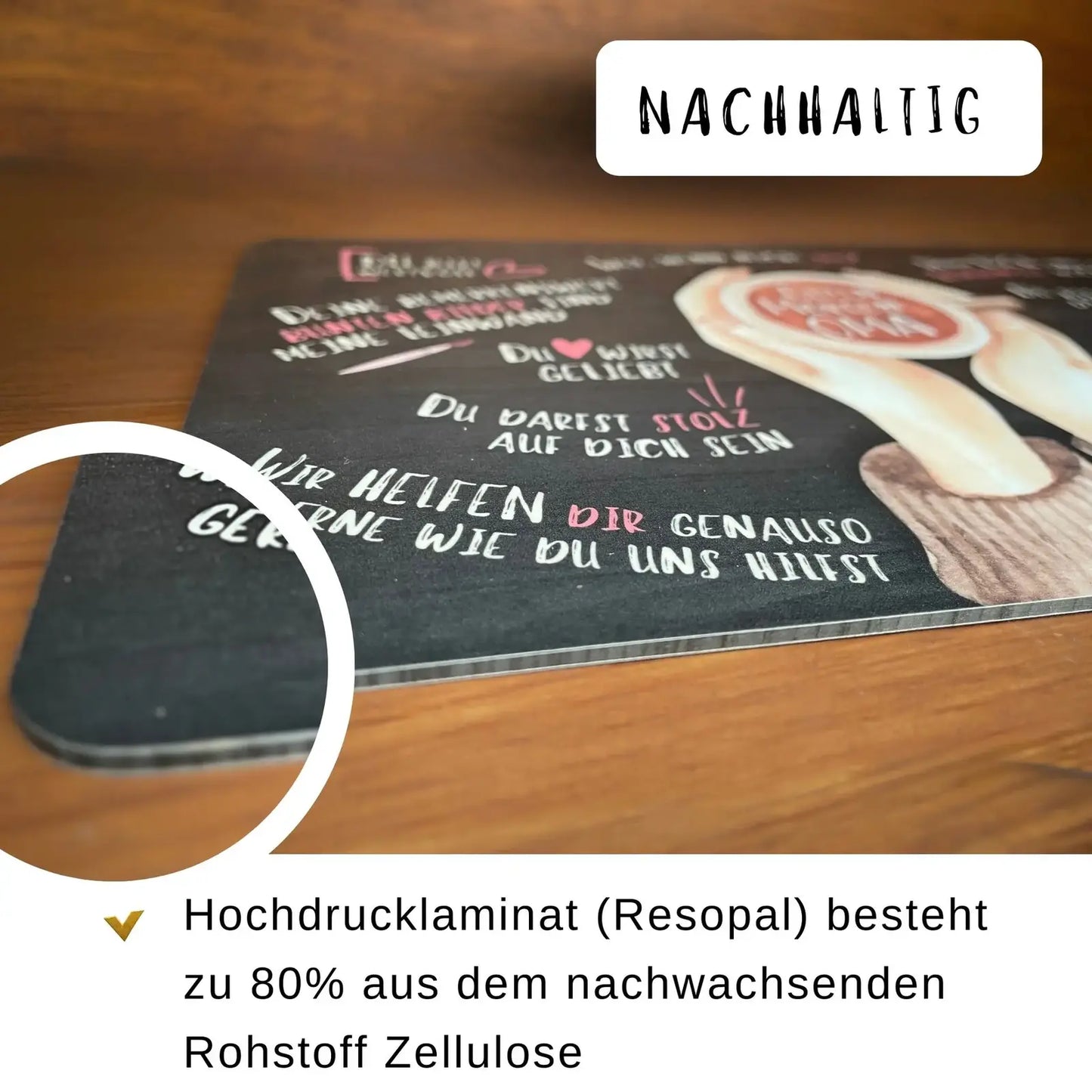 Frühstücksbrettchen “Guten Morgen Oma"