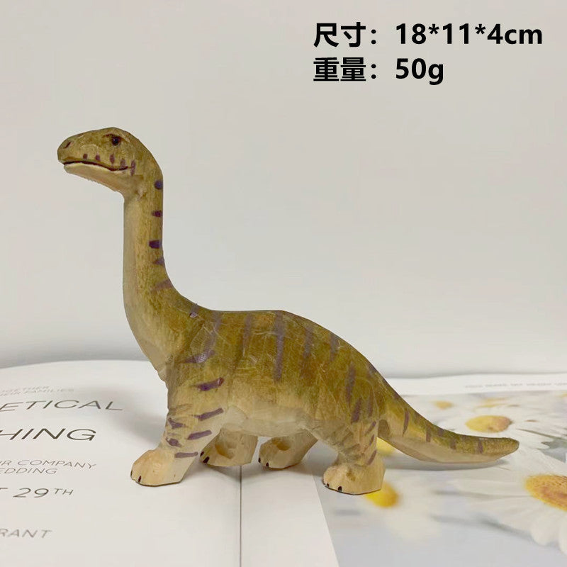 Dinosaurier Figuren aus Holz