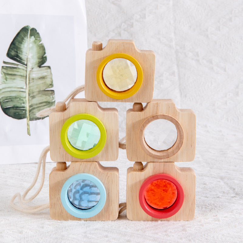 Holz Mini Kamera für Kinder