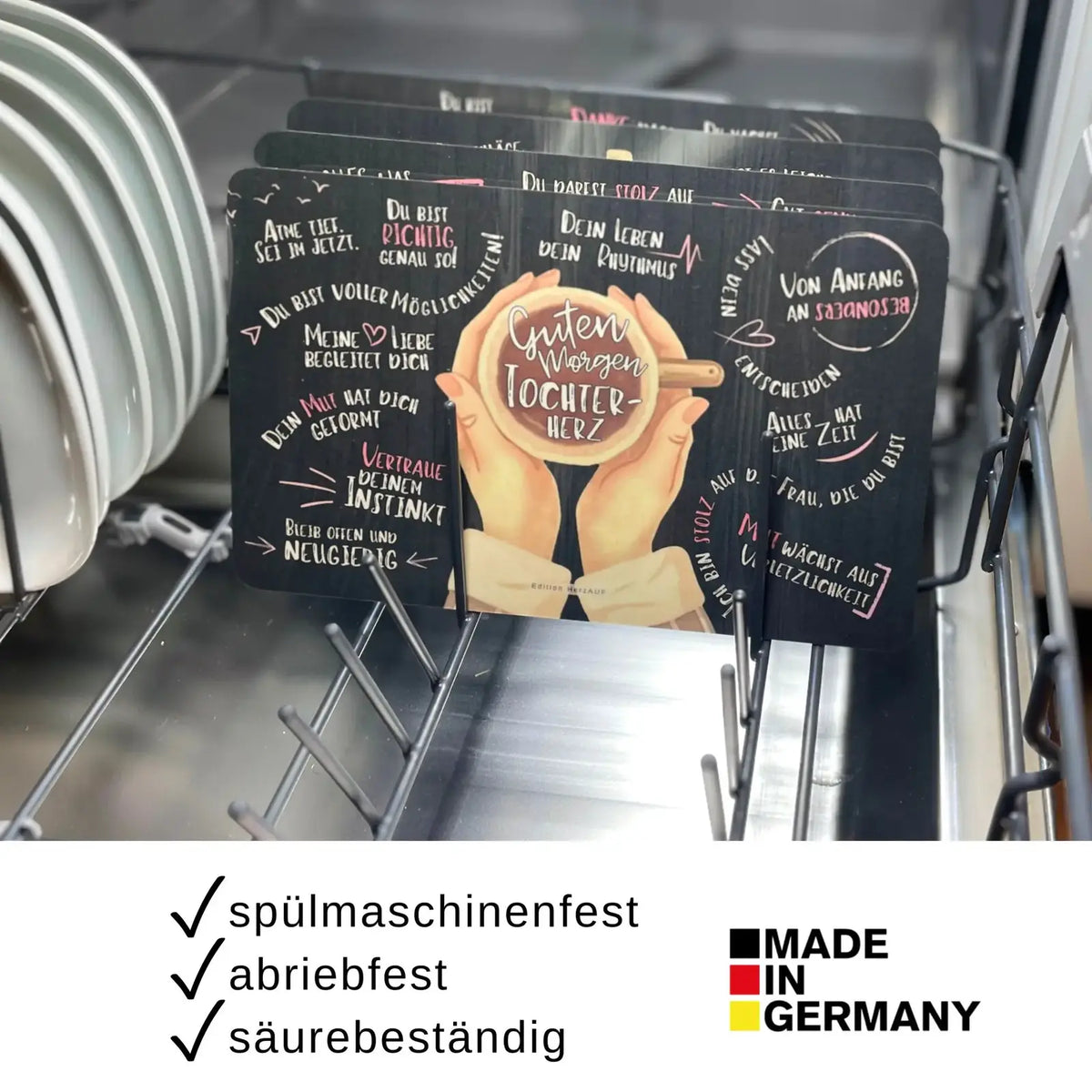 Frühstücksbrettchen "Guten Morgen Tochterherz"
