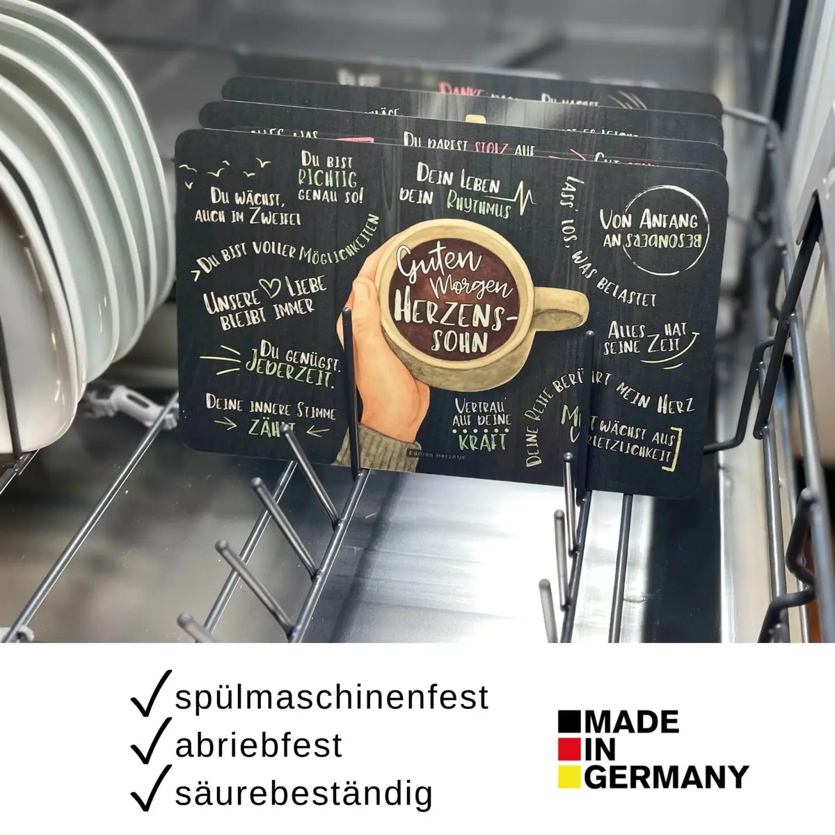 Frühstücksbrettchen "Guten Morgen Herzenssohn"