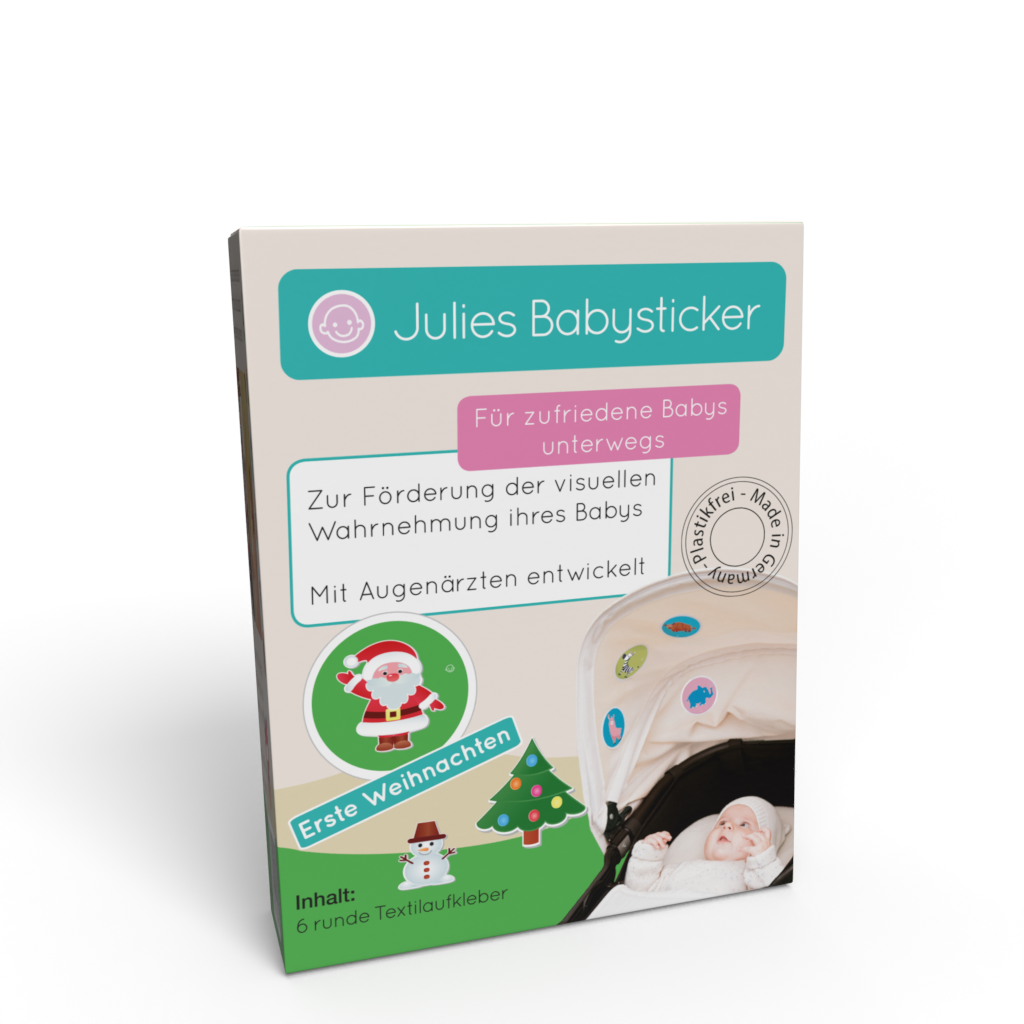 Babys erste Weihnachten - Weihnachtsgeschenk für Baby. Super für Adventskalender