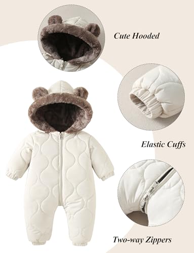 NEAWEALY Baby Winter Overall Schneeanzug