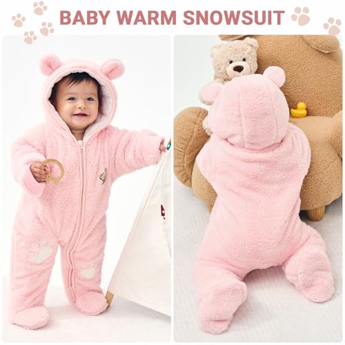 Baby Schneeanzüge Winter Overall mit Kapuze