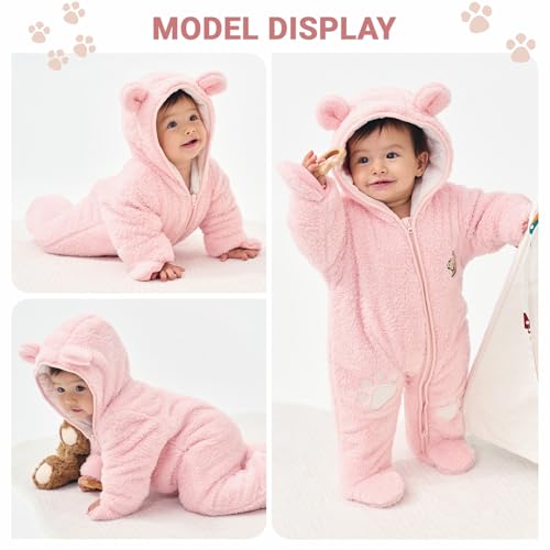 Baby Schneeanzüge Winter Overall mit Kapuze
