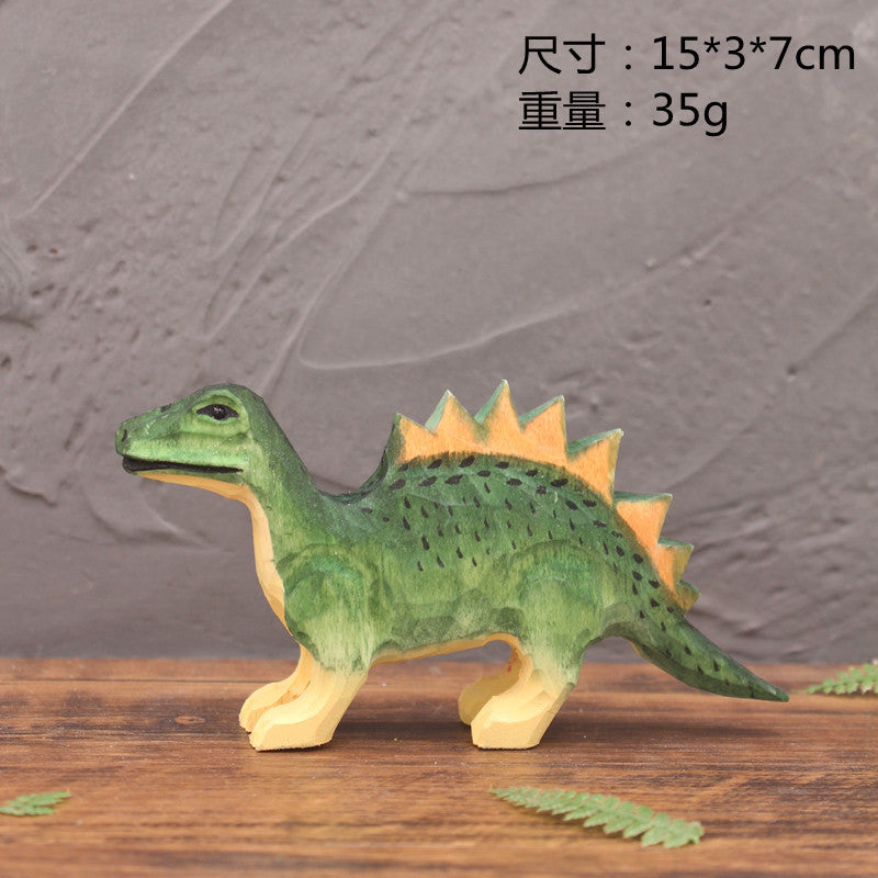 Dinosaurier Figuren aus Holz