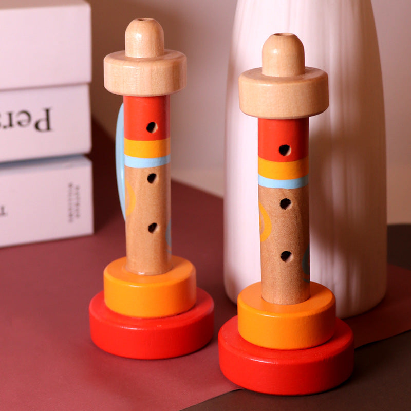 Kleine Kindertröte Trompete aus Holz