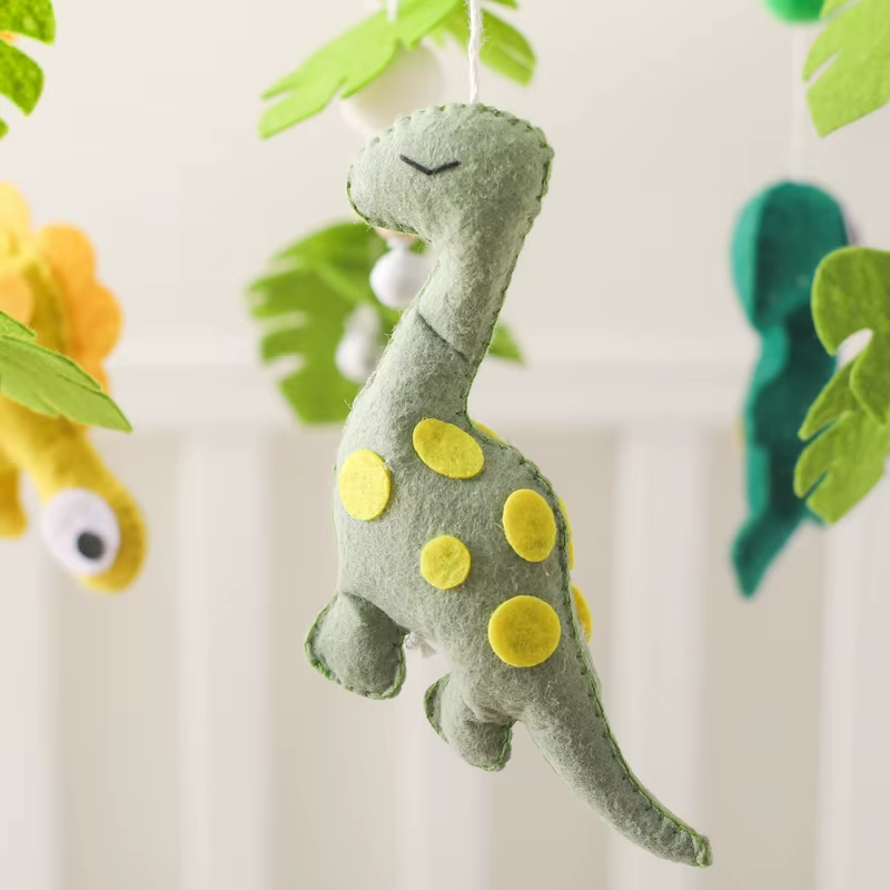 KidzzCamp Filz Mobile Babybett "DinoTraum"