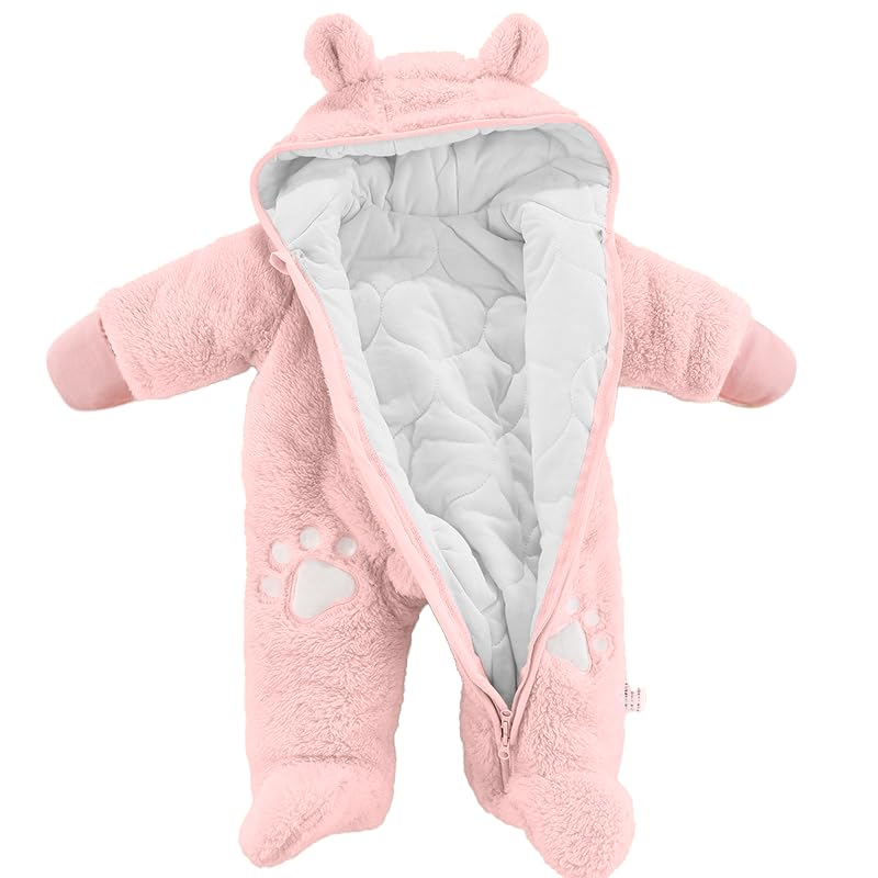 Baby Schneeanzüge Winter Overall mit Kapuze
