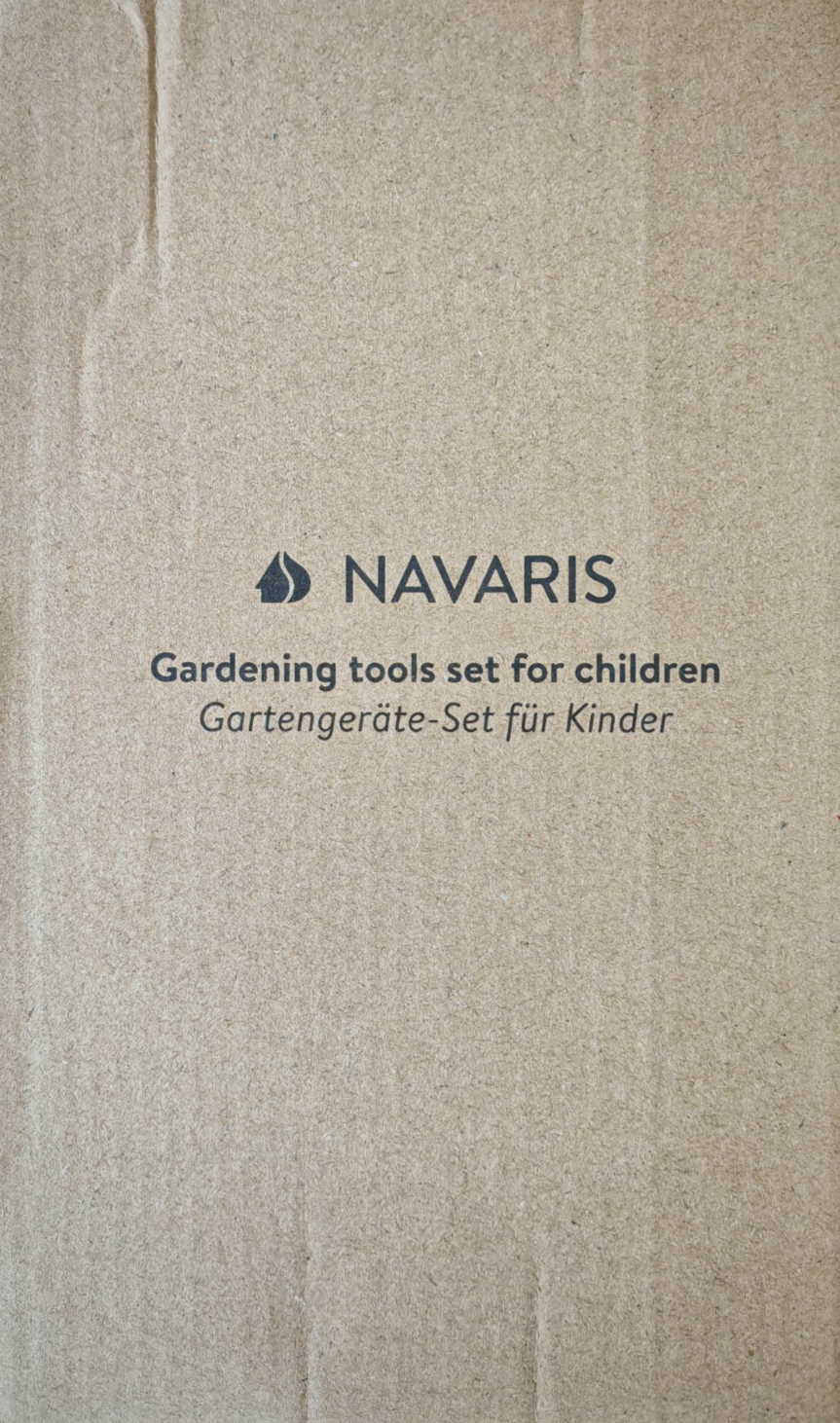 Navaris Gartenwerkzeug Kinder Gartenset Spielzeug ab 3 Jahre mit Tasche C4