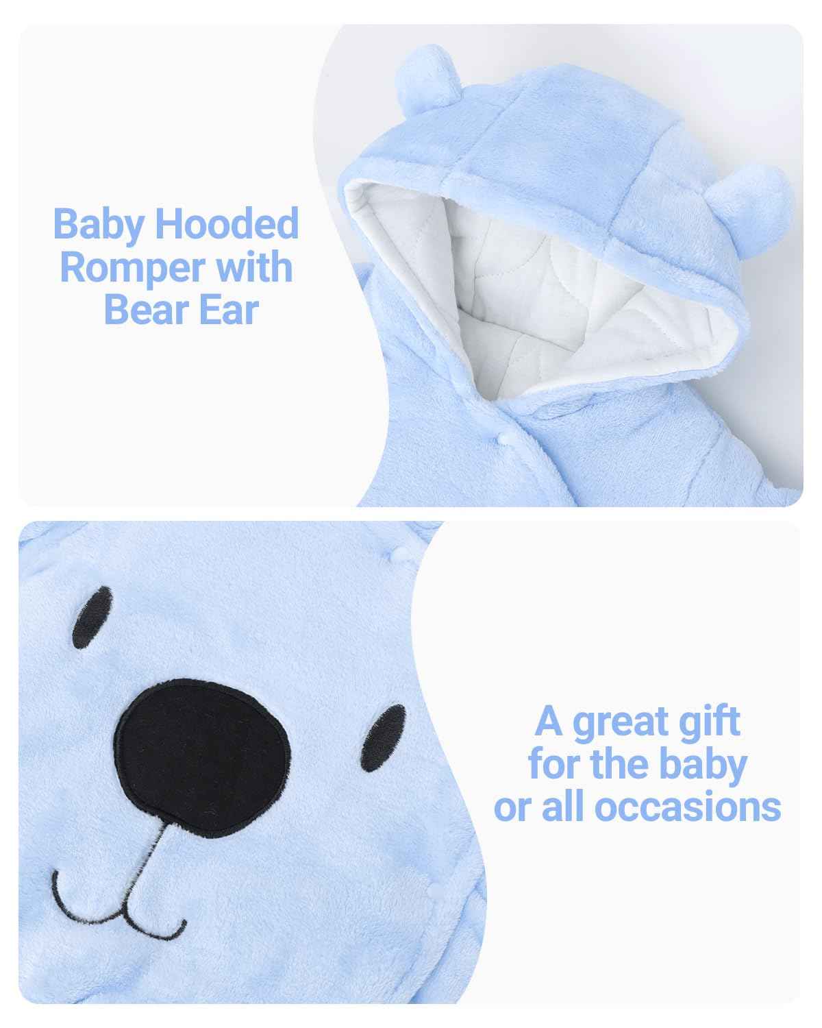 Baby Overall Winter Mit Kapuze Schneeanzug