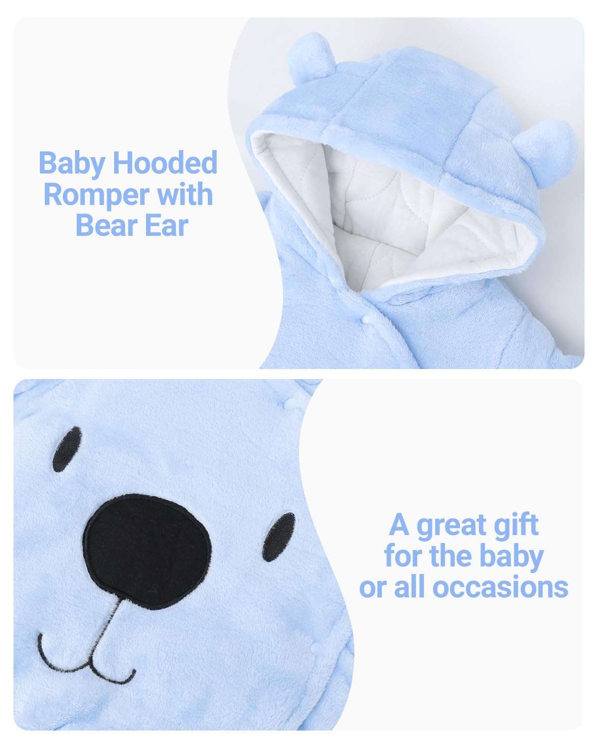 Baby Overall Winter Mit Kapuze Schneeanzug