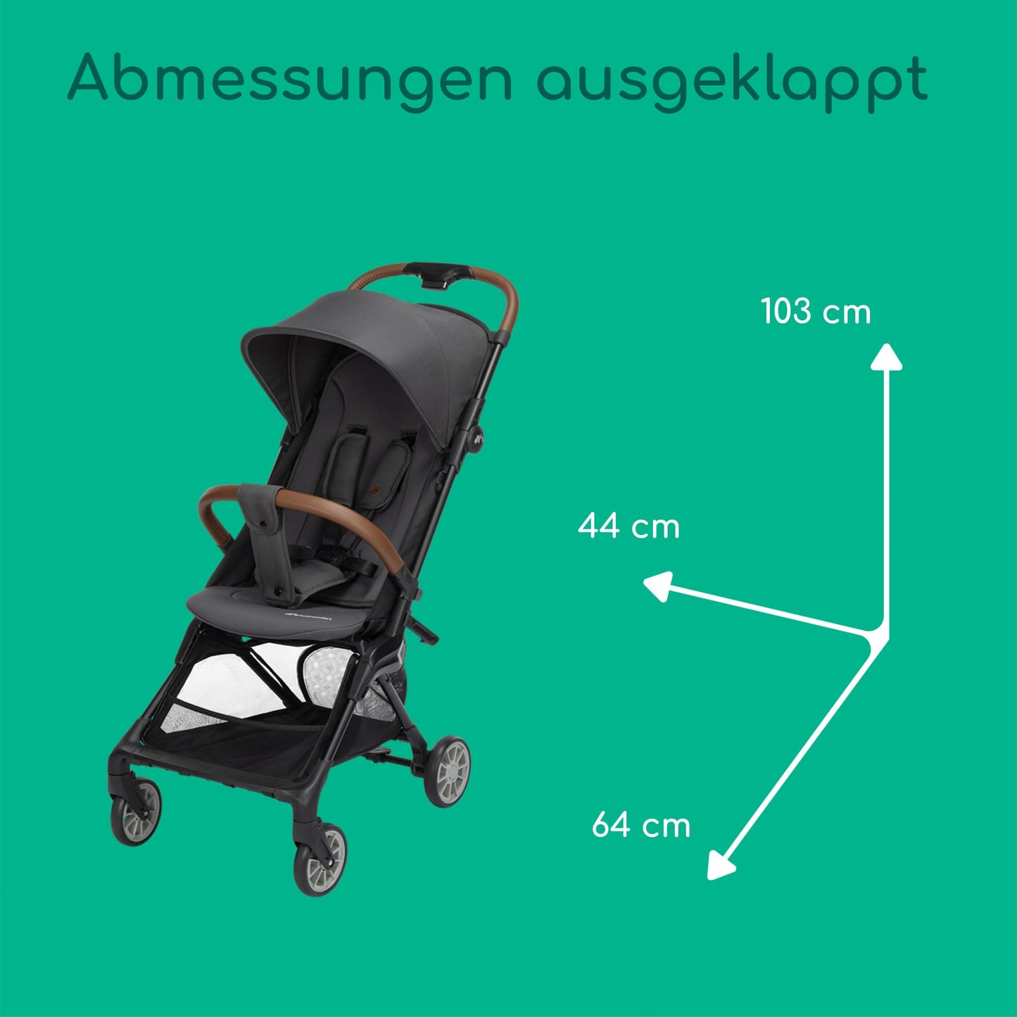 Bebeconfort Zephir, leichter Reise Buggy, mit Dreirad