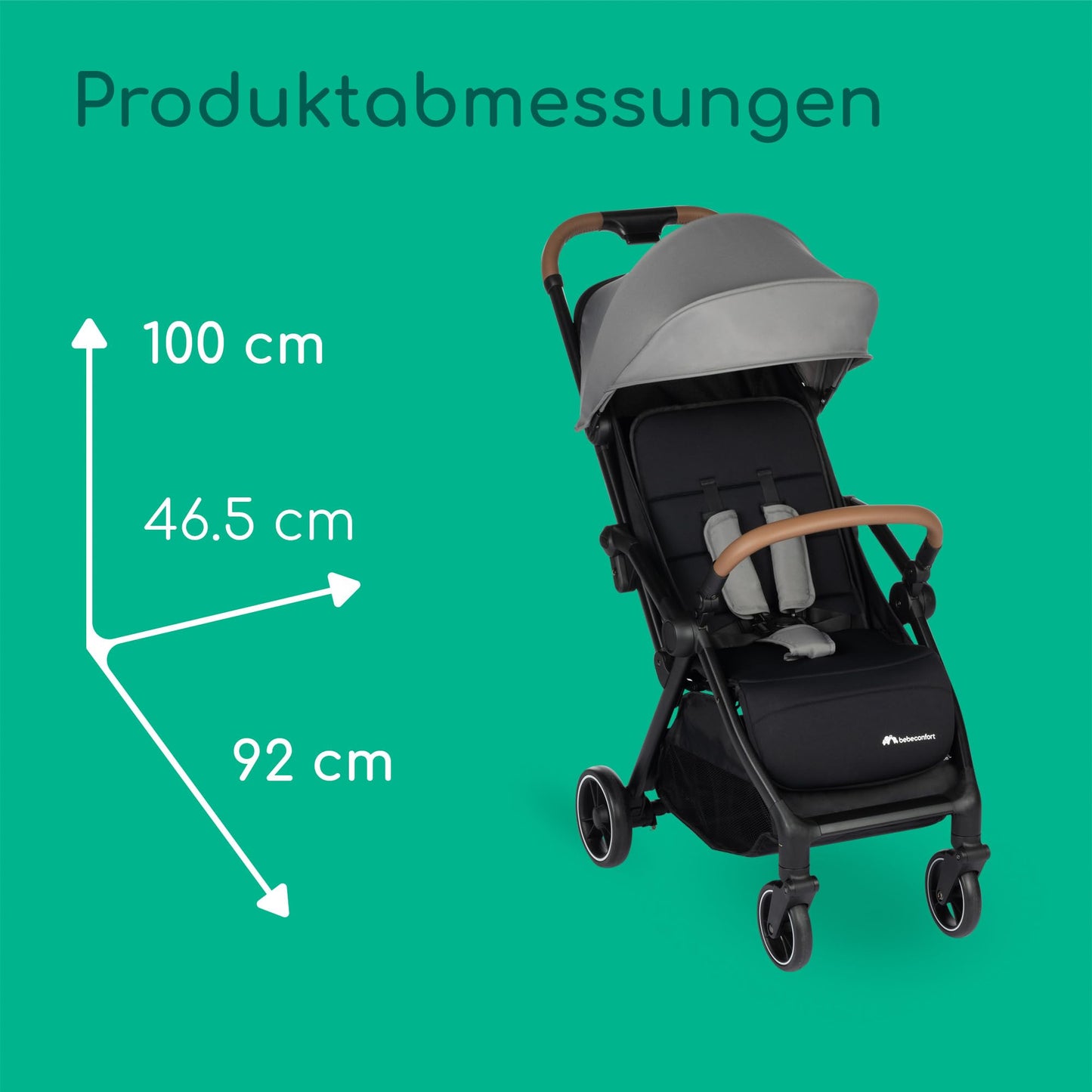 Bebeconfort Zephir, leichter Reise Buggy, mit Dreirad