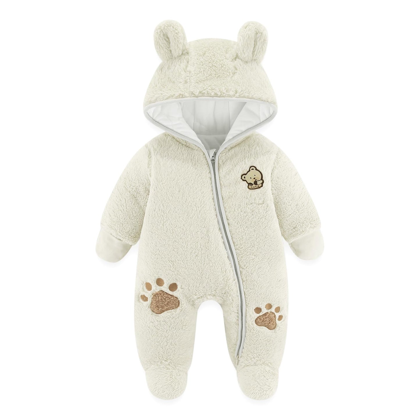 Baby Schneeanzüge Winter Overall mit Kapuze