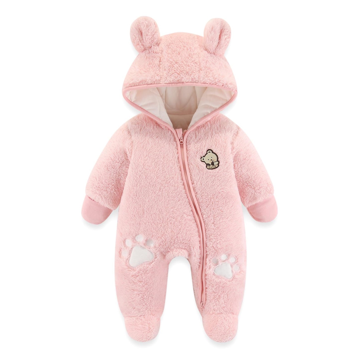 Baby Schneeanzüge Winter Overall mit Kapuze