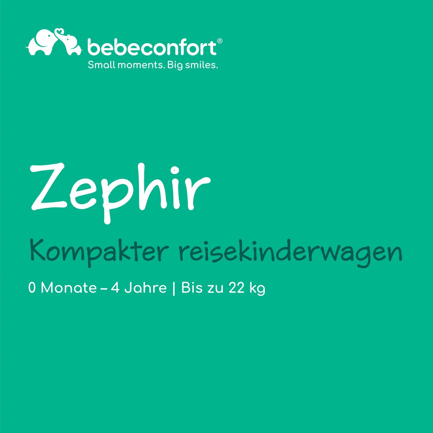 Bebeconfort Zephir, leichter Reise Buggy, mit Dreirad
