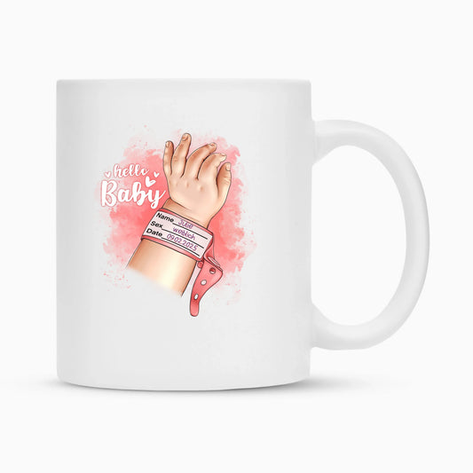 KidzzCamp Personalisierte Tasse "Hello Baby"