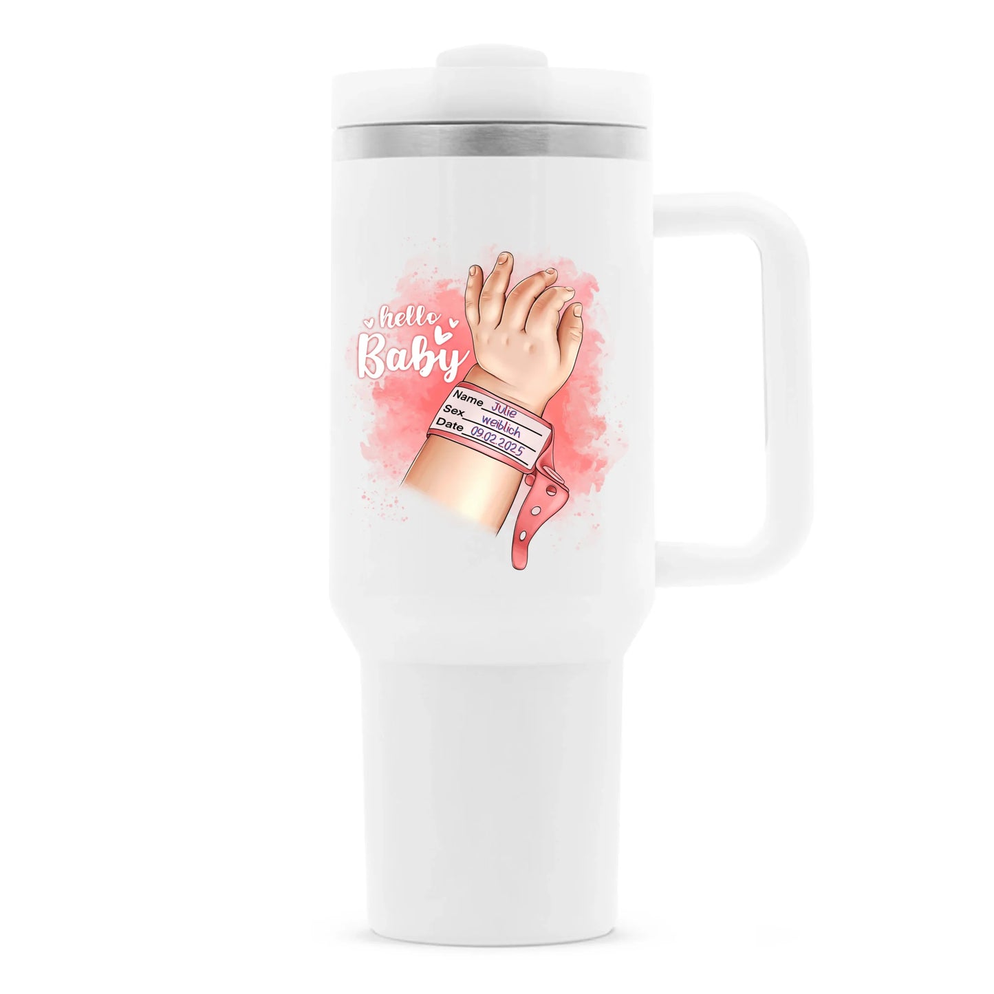 KidzzCamp Personalisierte Tasse "Hello Baby"
